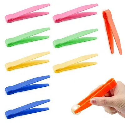 Produktbild von Kunststoffgreifer für Kinder, farbenfrohe Spielzeuggegenstände, Bewegungsfördernde Lernspielzeuge, Sortieren, Rechnen