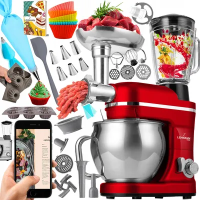 Obrázok produktu pre Kuchynský robot Planeten Lehmann 3000W, mixér, mlynček na mäso