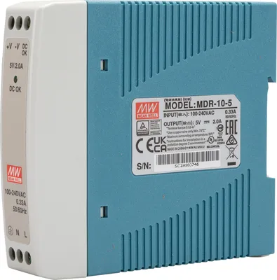 Immagine prodotto di Mean Well MDR-10 Guida DIN SNT Guida DIN 10W 5V/2A
