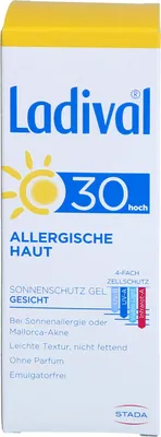 Produktbild von Ladival Allergische Haut LSF 30 Sonnenschutz-Gel, 50 ml Gel