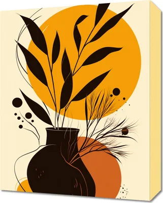 Produktbild von Bild 40x50cm Goldene Kettenfelder