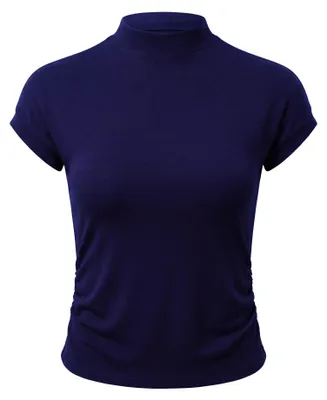 Image de T-shirt pour femmes DULCEY - bleu, taille S