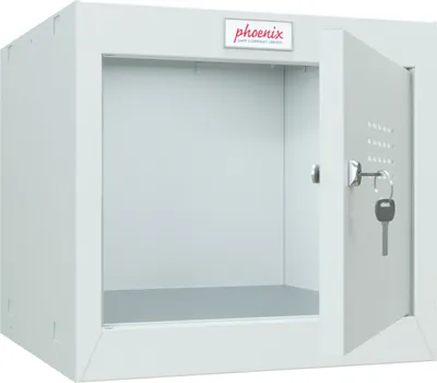 Image de phoenix  CL0344GGK  phoenix Casier à cube CL0344, serrure à clé, gris clair