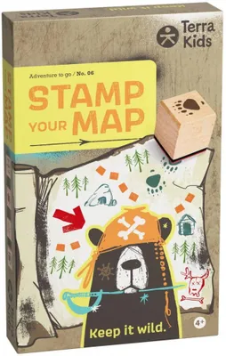 Produktbild von HABA Outdoor Forschen und Entdecken Terra Kids Stempelset für Schatzsuche Stamp your map! 2013843001