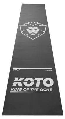 Productafbeelding van Dartmat dartsmat puzzelmat - 290 x 60 cm - Grijs - Opbergbaar