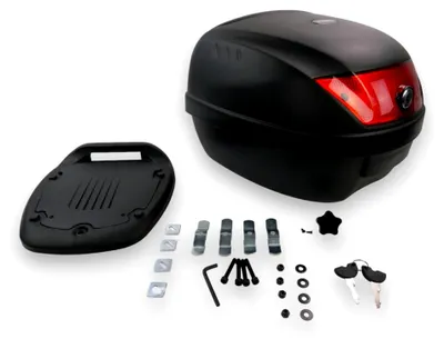 Produktbild von Top Case Motorradkoffer 32 Liter Helmkoffer für Roller, Motorrad, Mofa, Quad