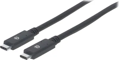Immagine prodotto di MANHATTAN USB 3.1 Gen1 Kabel C-Stecker/C-Stecker 2m schwarz