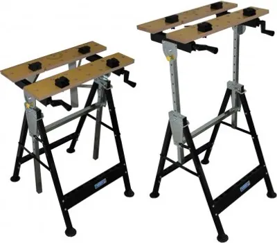 Produktbild von 100 kg Werkbank Klappbar höhenverstellbar Werktisch Spanntisch Arbeitstisch