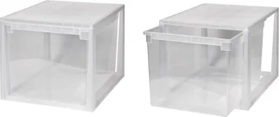 Produktbild von Set: 2 x Schubladenbox Größe 52 XXL mit  Nutzvolumen von 50 Litern, Maße: 39,6x52x33,9 cm