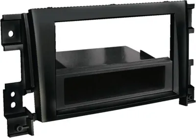 Image de Adaptateur de façade 2-DIN pour avec vide poche Suzuki Grand Vitara 2005 >