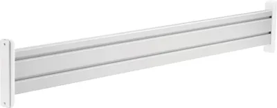 Produktbild von InLine® Slatwall Panel Aluminium, für Tischhalterung, 1m