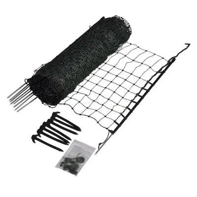 Produktbild von Gallagher EuroNetz Hasen-/Kaninchennetz, grün 65/1-9/S-25m