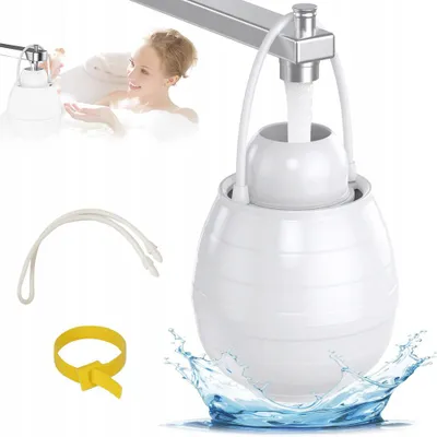 Produktbild von Wasserfilter für Badewannen 10-Stufiger Badefilter für Badewanne Badewannenwasserfilter für Babys und Erwachsene BPA-Frei - 5000 Gallonen Filterung