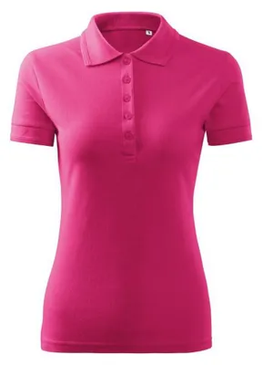 Image de Malfini - Polo pour femmes, piqué PP9993 (M) (rose)
