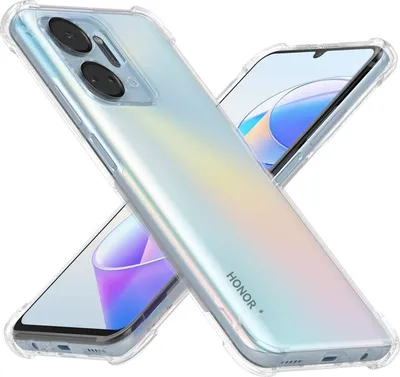 Produktbild von Hülle für Honor X7A Weich Transparent Handyhülle mit Verstärkte Ecken Bumper Schutzhülle