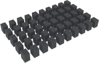 Produktbild von Schaumstoffquader 25x20x15mm – 50 Distanzstücke für Modellbau
