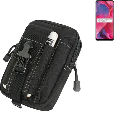 Produktbild von K-S-Trade Gürtel Tasche kompatibel mit Oppo A74 5G Gürteltasche Holster Schutz Hülle Handy Hülle Smartphone outdoor Handy-Hülle schwarz