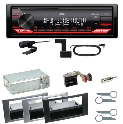 Produktbild von JVC KD-X282DBT Bluetooth DAB Einbauset für Ford Kuga Fusion Galaxy S-Max