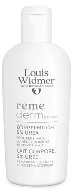 Productafbeelding van Louis Widmer Remederm Lichaamsmelk 5 % Ureum zonder Parfum (200 ml)