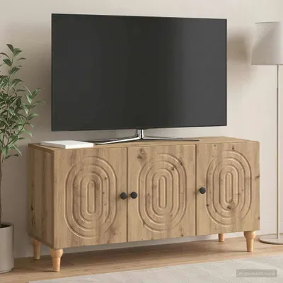 Obrázek produktu pro vidaXL TV skříňka Artisan dub 99 x 34,5 x 50 cm dřevotřísková deska