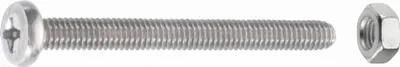 Produktbild von Connex Gewindeschrauben M4 x 20 mm PH 2 - 16 Stück Edelstahl