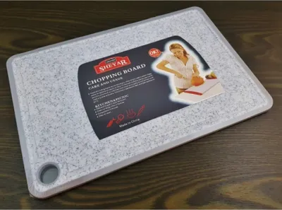 Produktbild von Schneidebrett ca.: 30x20 cm mit Silikonrand Farben zufällig