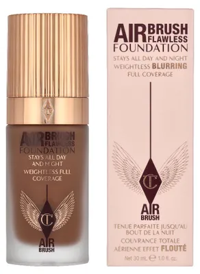 Imagen del producto de #15 Base de maquillaje "Warm Charlotte Tilbury Airbrush Flawless" de larga duración y cobertura impecable