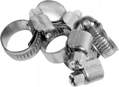 Produktbild von 10x Schlauchschellen Edelstahl Edelstahl W2 mit Schneckengewinde Rohrschellen 8-12/9