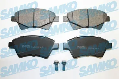 Produktbild von SAMKO Bremsbeläge Satz Vorne Bremsklötze für RENAULT KANGOO (KC0/1) 5SP2059