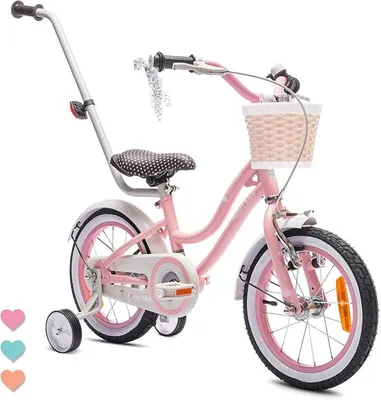 Imagen del producto de Bicicleta infantil Silecomplaza, modelos para niñas, disponibles en tamaños de 12, 14 y 16 pulgadas