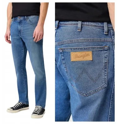 Produktbild von WRANGLER | Texas Slim Fit Jeans Herren Blau W31 L32