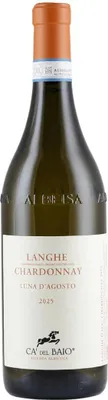 Produktbild von Ca del Baio Langhe Chardonnay Luna d'Agosto 2025 | Weißwein | Italien | 1 x 0,75 Liter