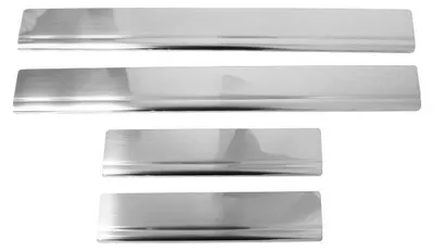 Produktbild von OMAC Einstiegsleiste Einstiegsleisten 7040091N Vorne und Hinten für TOYOTA Corolla Limousine (E18, ZRE1) 570mm 90mm 30mm Edelstahl
