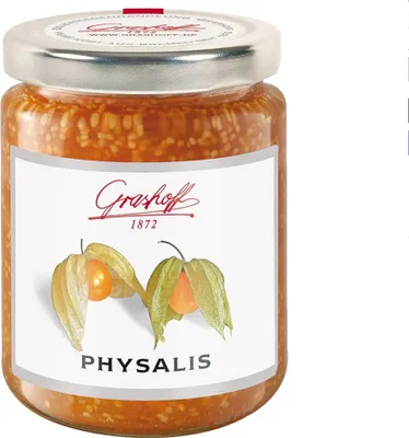 Obrázek produktu pro Grashoff physalis jam Extra kolumbijské plody physalis 250g