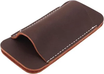 Immagine prodotto di Fodero in pelle per cinturino da 2 pollici, borsa EDC, 116x45 cm, nero