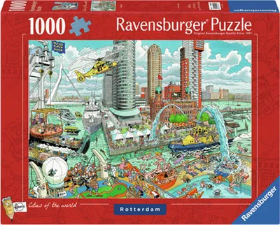 Image de Ravensburger Puzzle Fleroux Rotterdam, 1000pcs.