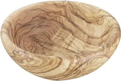 Produktbild von APS 1012 Schale OLIVE, Ø 15 cm, Höhe 6 cm, Olivenholz, naturbedingte Abweichung in Form, Maserung und Größe