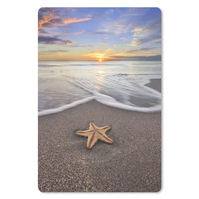 Produktbild von MuchoWow® Mauspad Mousepad Seestern - Meer - Sonne 18x27 cm - Mousepads - Maus Mat - Pad - Mausunterlage