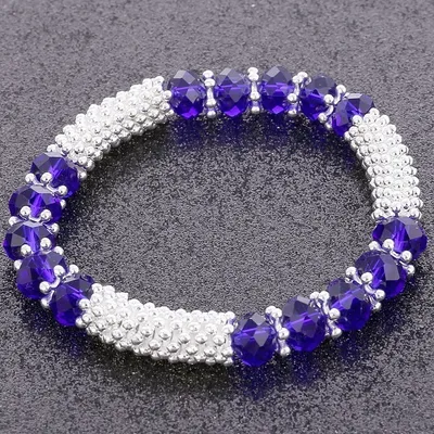 Produktbild von Elegantes blaues Armband ZI-3565 für Damen KP3565