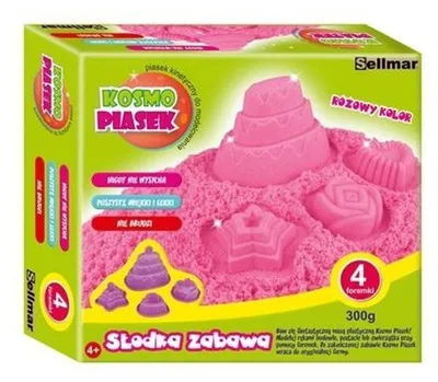 Obrázek produktu pro Piasek do Zabawy Kosmo Słodka Zabawa 300 g