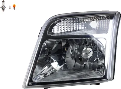 Produktbild von Scheinwerfer passend für Ford Transit Connect 02 02- Links Leuchtmittel 1346495 4392260 2T1413008AA 2T1413008AB 4986197 9T1613005AA Johns