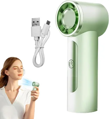 Produktbild von Handventilator Tragbar Leise Starker Wind Mini Fan für Reise Outdoor