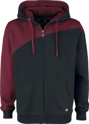 Produktbild von RED by EMP Herren schwarz-rote Kapuzenjacke XXL