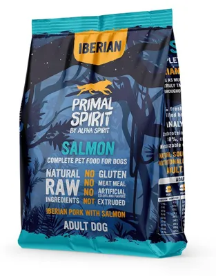 Obrázek produktu pro PRIMAL SPIRIT Iberian 70% Salmon – polovlhká krmiva pro psy – 1 kg