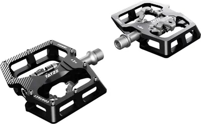 Produktbild von Tatze CONTACT COMBI Hybridpedal SPD-kompatibel 395 g - Klick- und Plattformpe...
