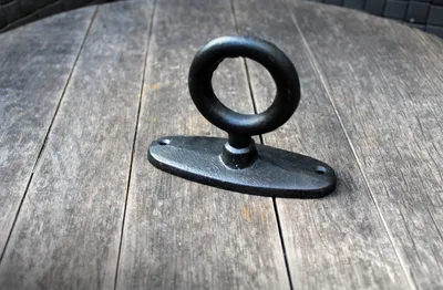 Produktbild von Ringöse Deckenring Gusseisen schwarz