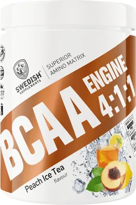 Produktbild von SWEDISH Supplements | BCAA Engine 4:1:1 Cold peach tea