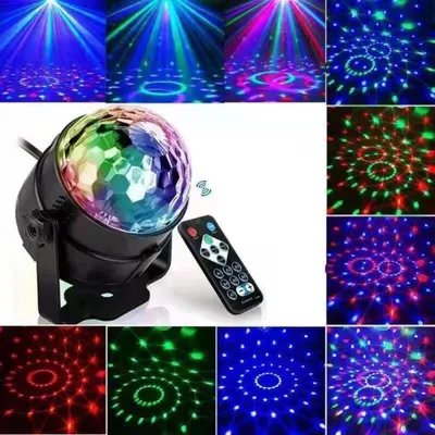 Produktbild von RHP LED Discokugel mit Fernbedienung I Discolicht Disco-Beleuchtung Partylicht