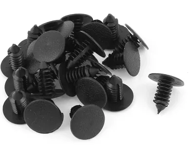 Produktbild von 24 Stuecke Kunststoffnieten Verschluss Kotfluegel Auto Stossstangen Push Clips fuer 9 mm Lochdurchmesser