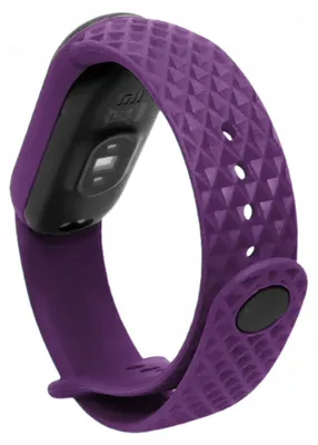 Zdjęcie produktu dla Opaska ChronSmarta do smartband'a Xiaomi Mi Band 5 / 6 / 7 (Fioletowy)